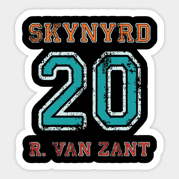 Team Skynyrd Sticker by armando1965